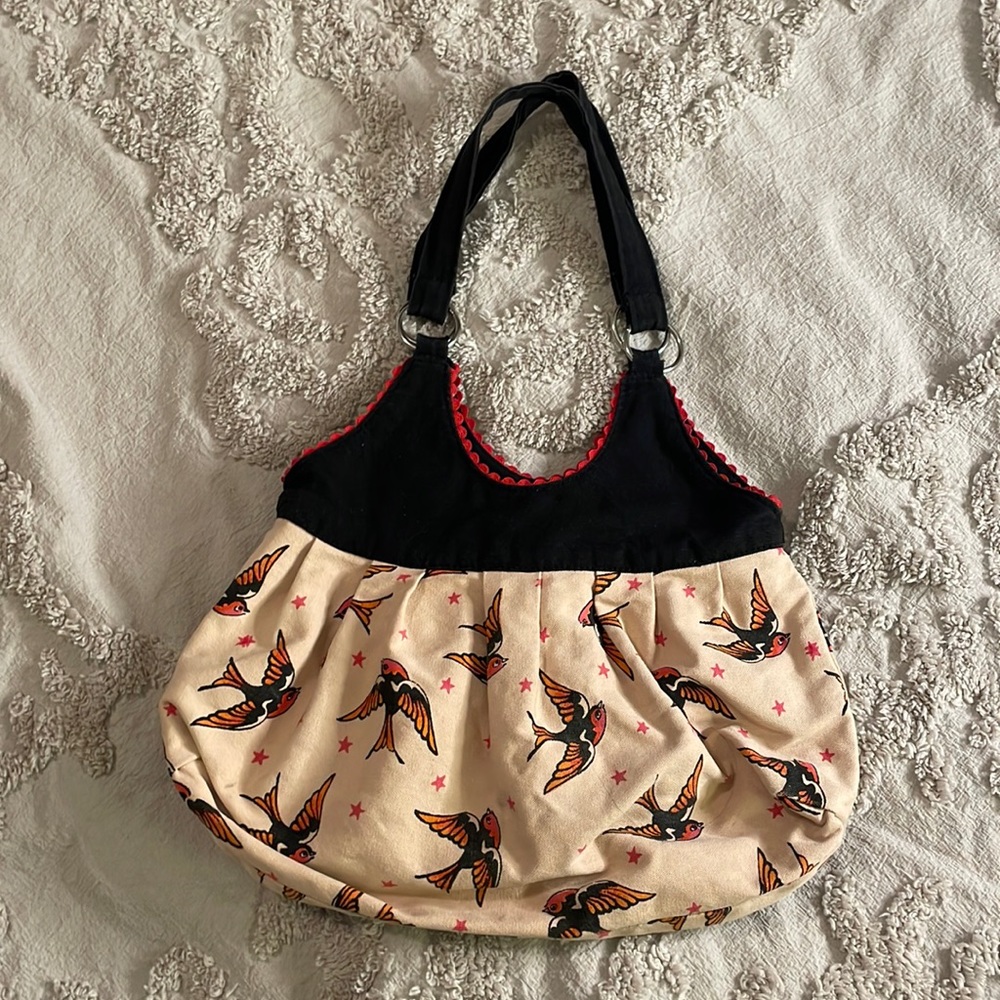 Tattoo Sparrows Purse